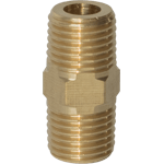 NIPLE DE 1/4" LATON