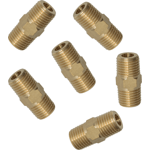 NIPLE DE 1/4" LATON