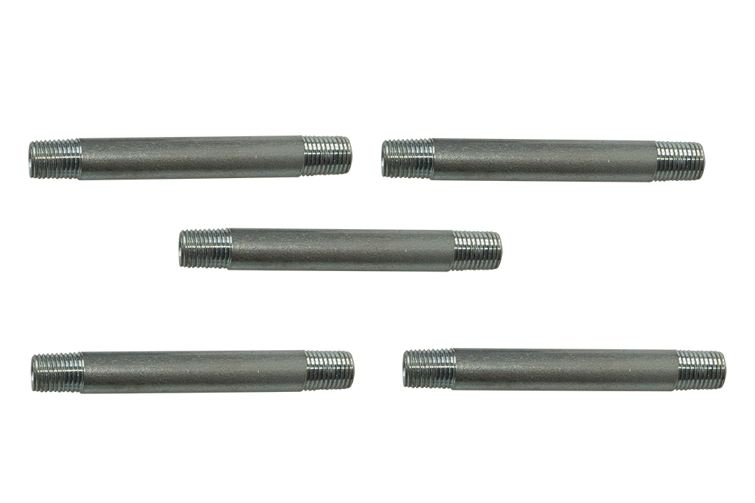 NIPLE GALVANIZADO DE 1/4" POR 4"