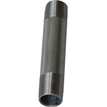 NIPLE GALVANIZADO DE 1/2" POR 4"