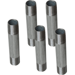 NIPLE GALVANIZADO DE 1/2" POR 4"