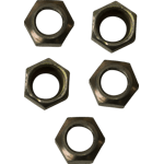 TUERCA DE ACERO DE 1/4"