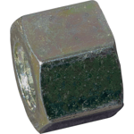 TUERCA DE ACERO DE 3/8" GONY NIQUELADA