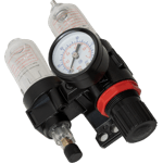 FILTRO REGULADORY LUBRICADOR ECONOMICO DE 1/4"