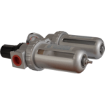 FILTRO REGULADOR Y LUBRICADOR ECONOMICO DE 1/2"