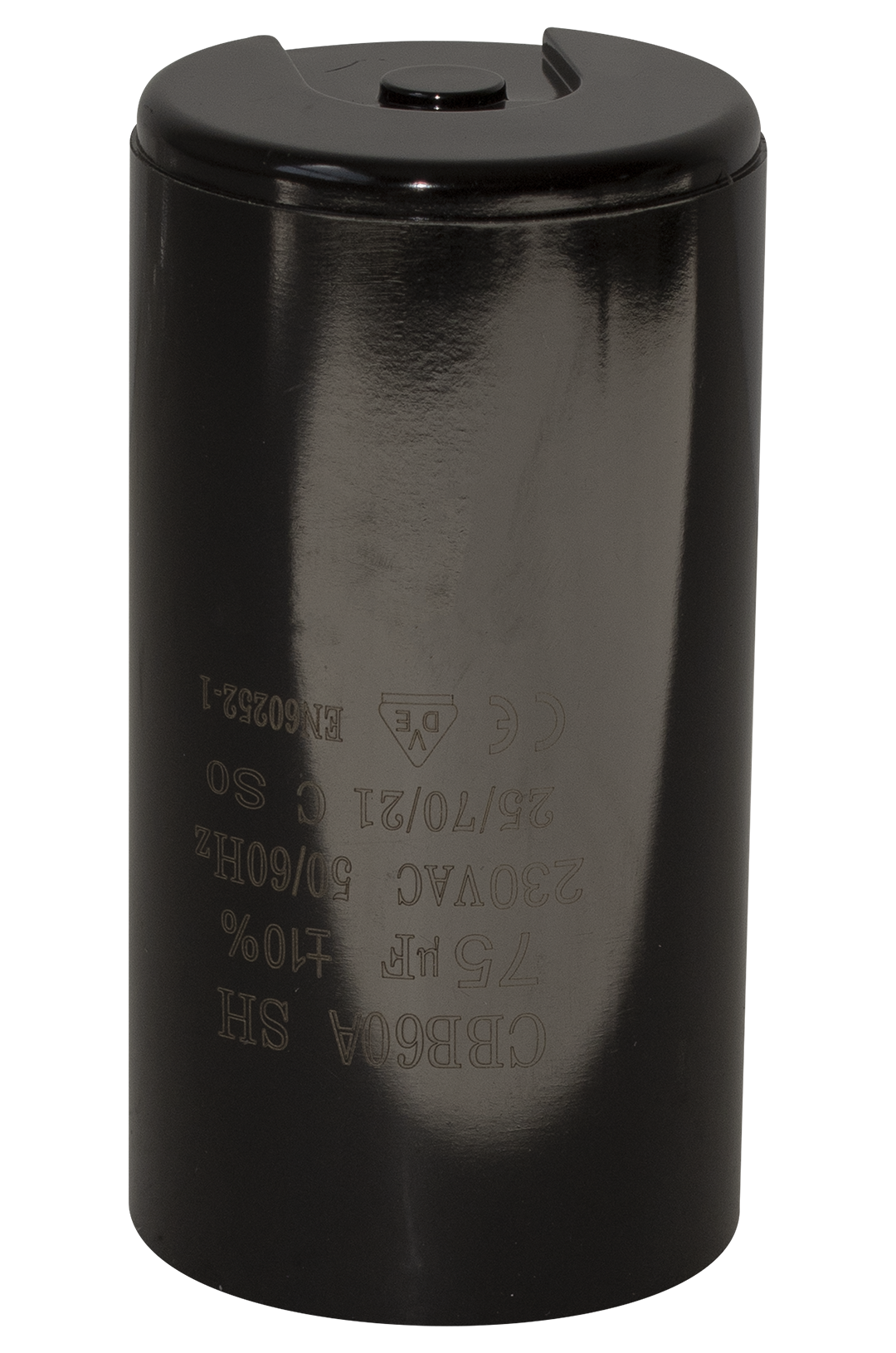 CAPACITOR DE TRABAJO CON TERMINAL PARA MOTOR NACIONAL DE 75MF