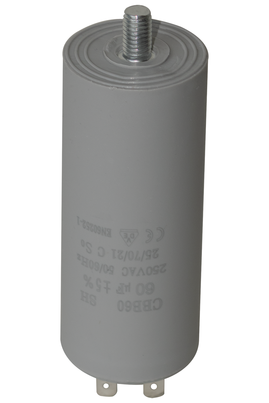 CAPACITOR DE TRABAJO CON TORNILLO DE 60 MF