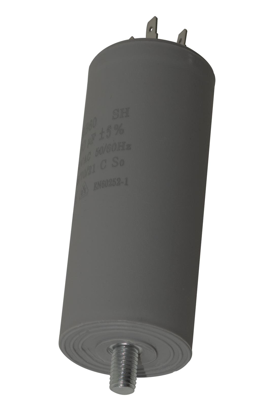 CAPACITOR DE TRABAJO CON TORNILLO DE 60 MF