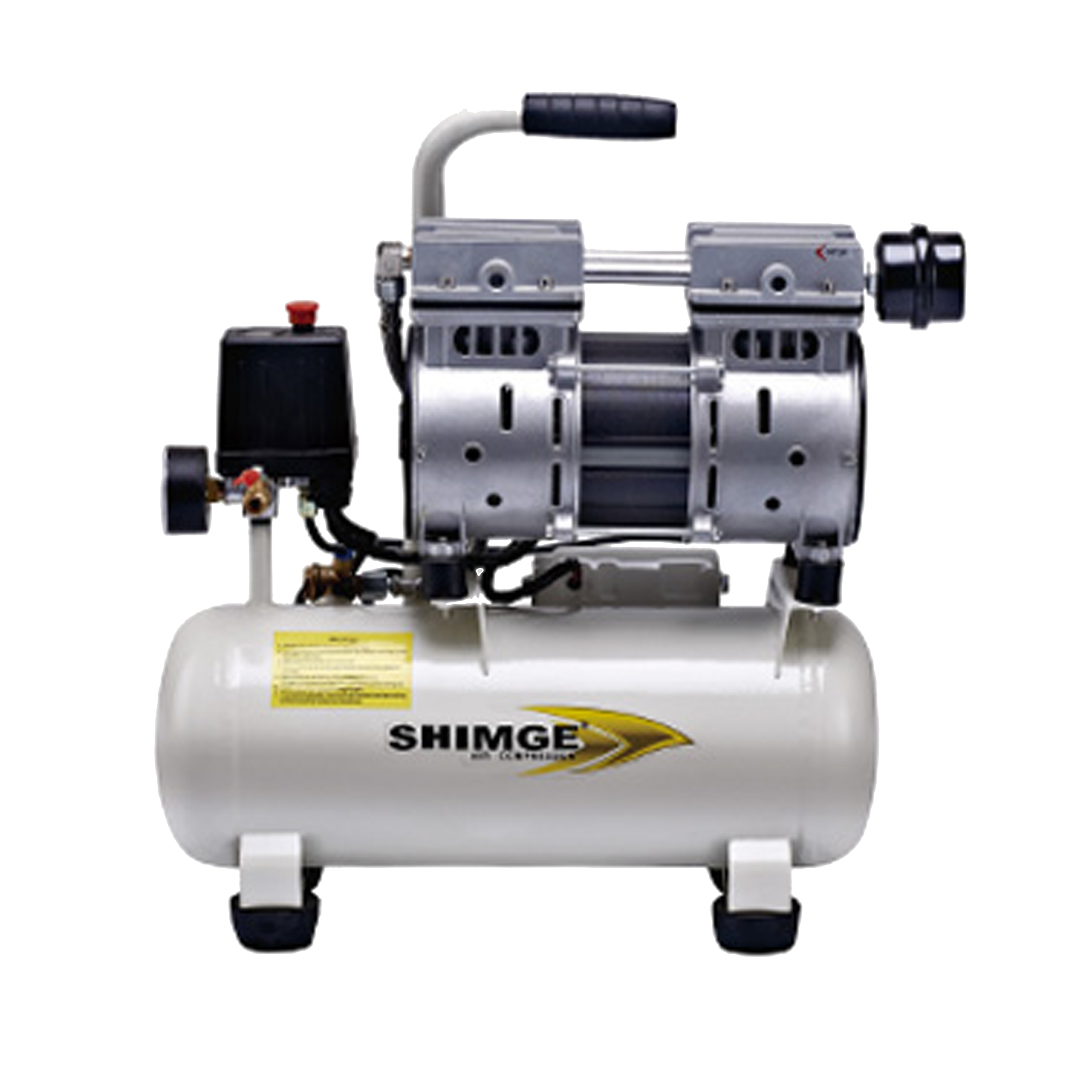 COMPRESOR LIBRE DE ACEITE SHIMGE 3/4 HP 25LTS.