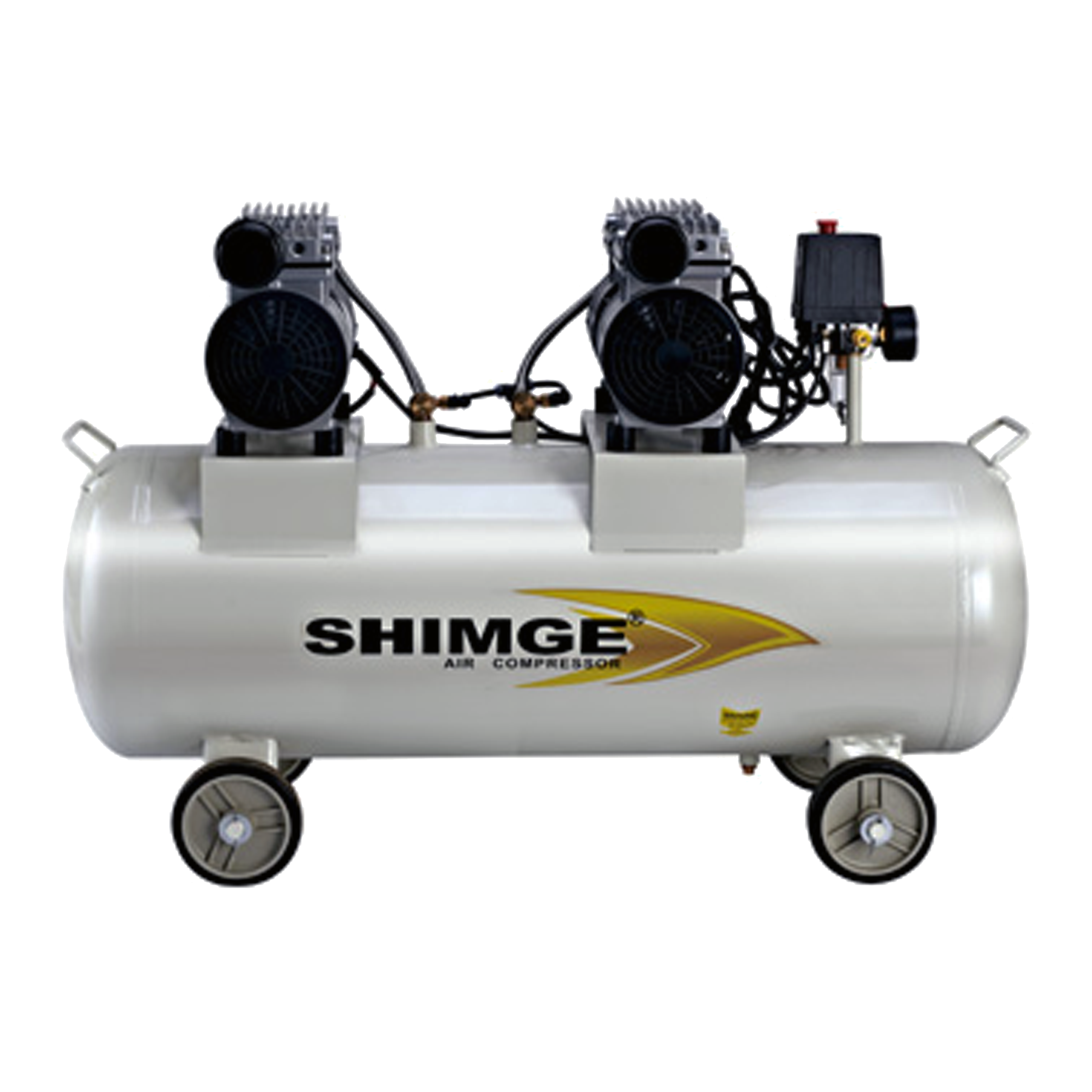 COMPRESOR LIBRE DE ACEITE SHIMGE 1 HP 70LTS.