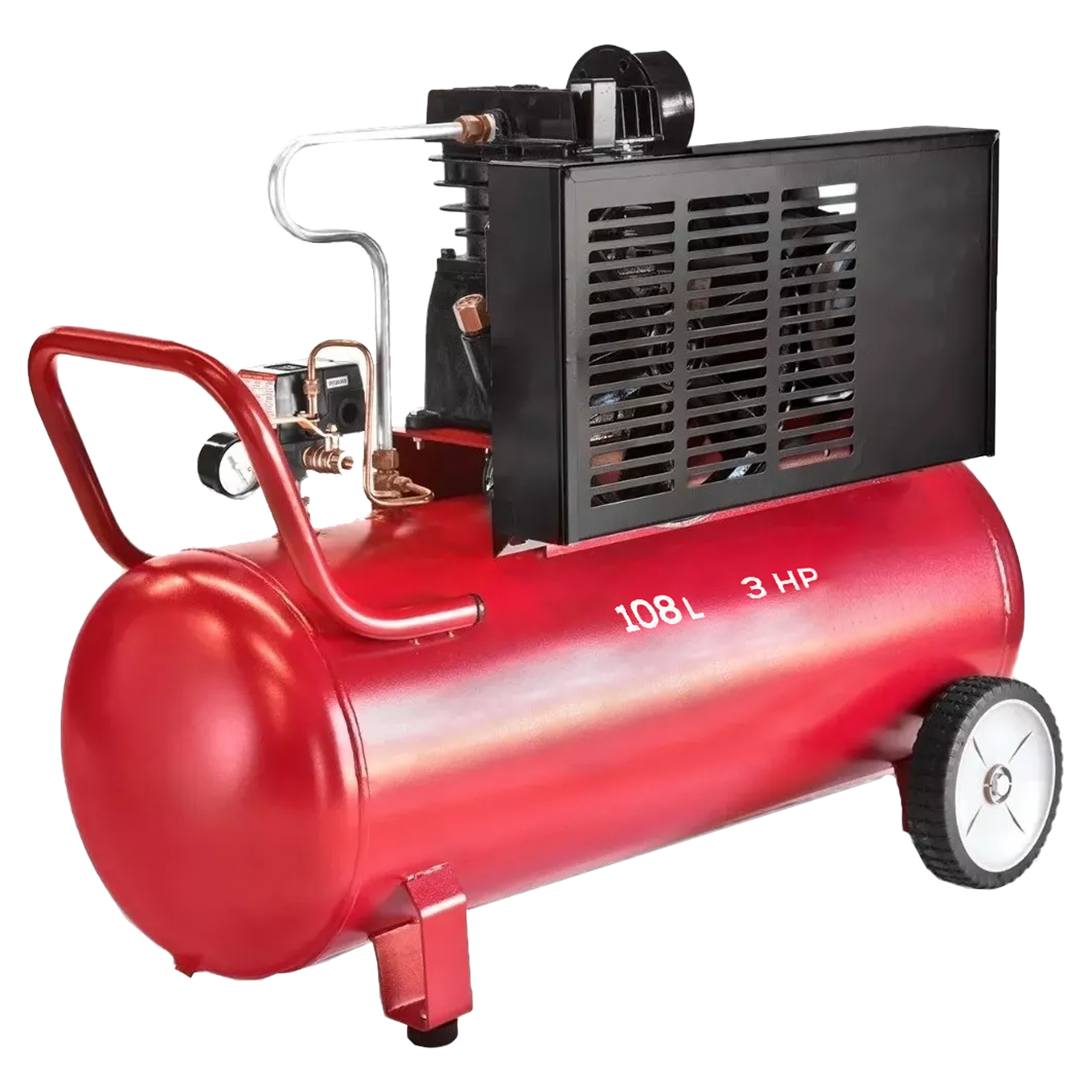 COMPRESOR  DE 108LTS C/PLACA DE 2HP