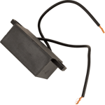 CAPACITOR DE TRABAJO CUADRADO CON CABLE DE 15 MF