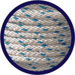 ROLLO DE PIOLA DE 5 MM  50MTS.