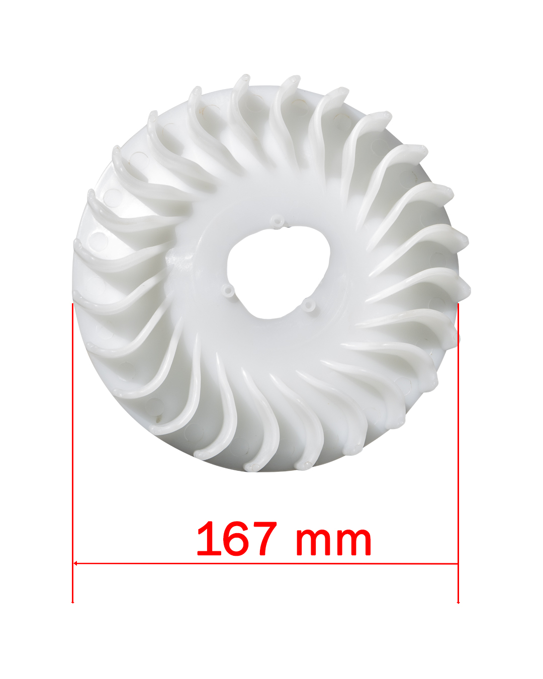 VENTILADOR DE ENFRIAMIENTO HONDA GX-160 .