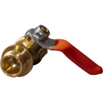 LLAVE DE PASO PARA ASPERSION Y PARIHUELA DE 1/4 HEMBRA  1/4 MACHO