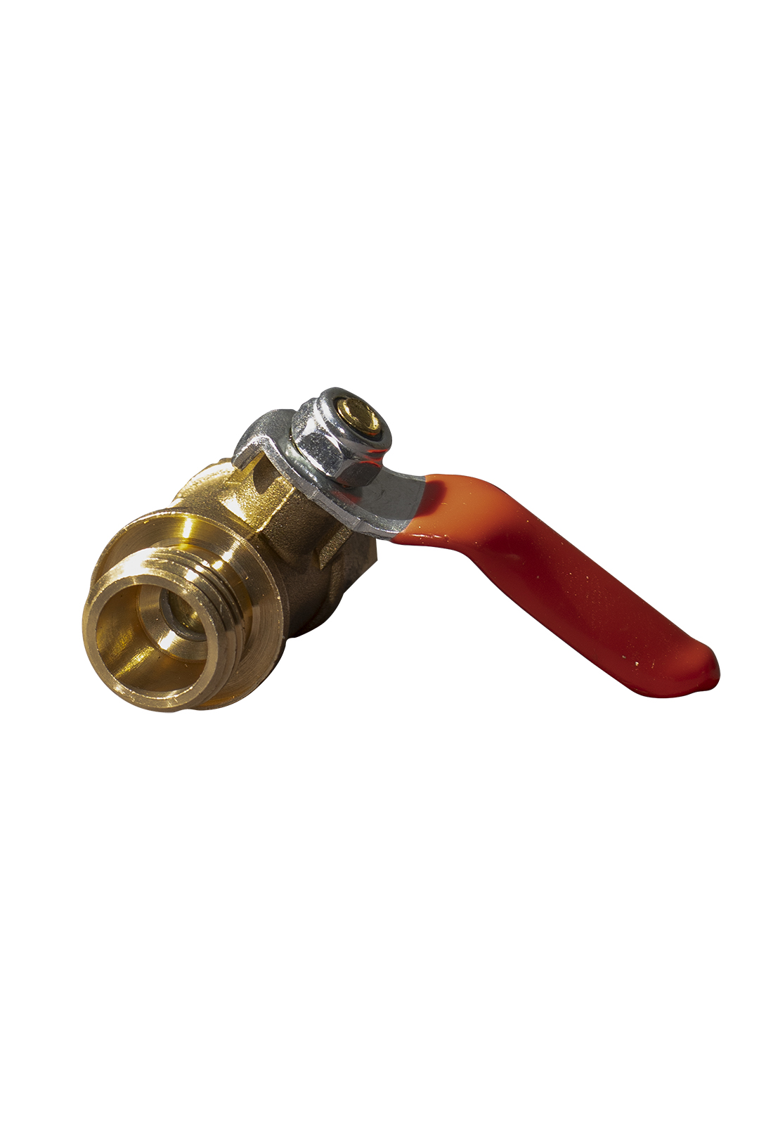 LLAVE DE PASO PARA ASPERSION Y PARIHUELA DE 1/4 HEMBRA  1/4 MACHO