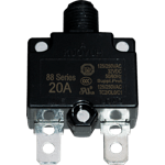 PROTECTOR TERMICO DE GENERADOR 125/250V AC 20 Amp
