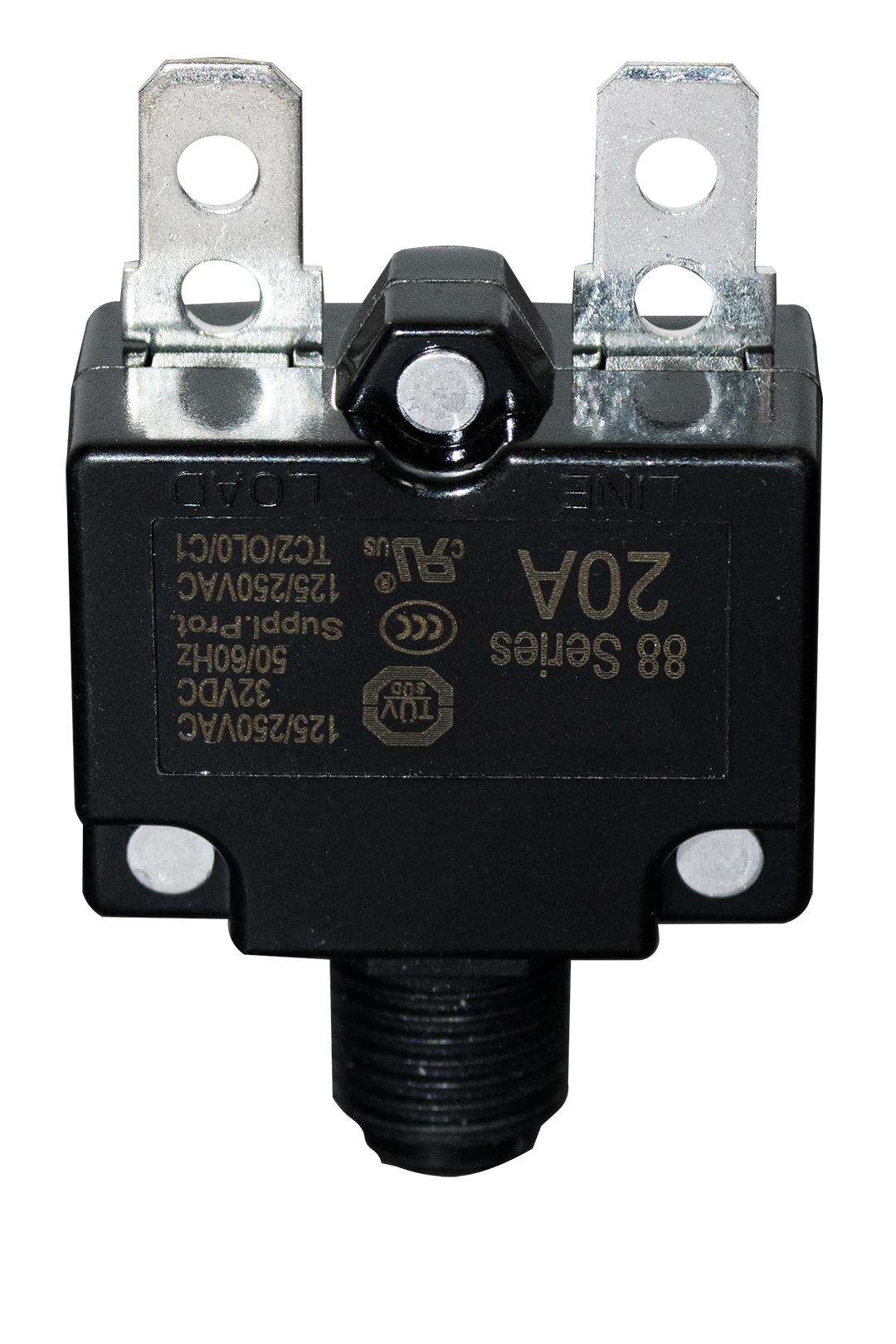 PROTECTOR TERMICO DE GENERADOR 125/250V AC 20 Amp