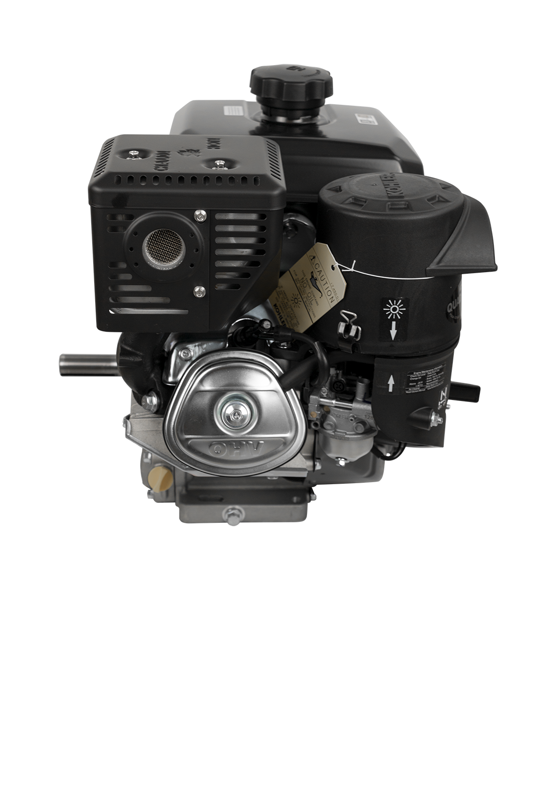 MOTOR KOHLER CH440 COMMAND PRO 14 HP CON FILTRO CICLONICO, CUÑERO Y ARRANQUE RETRACTIL.
