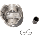 PISTON HONDA GX160 5.5HP 0.25