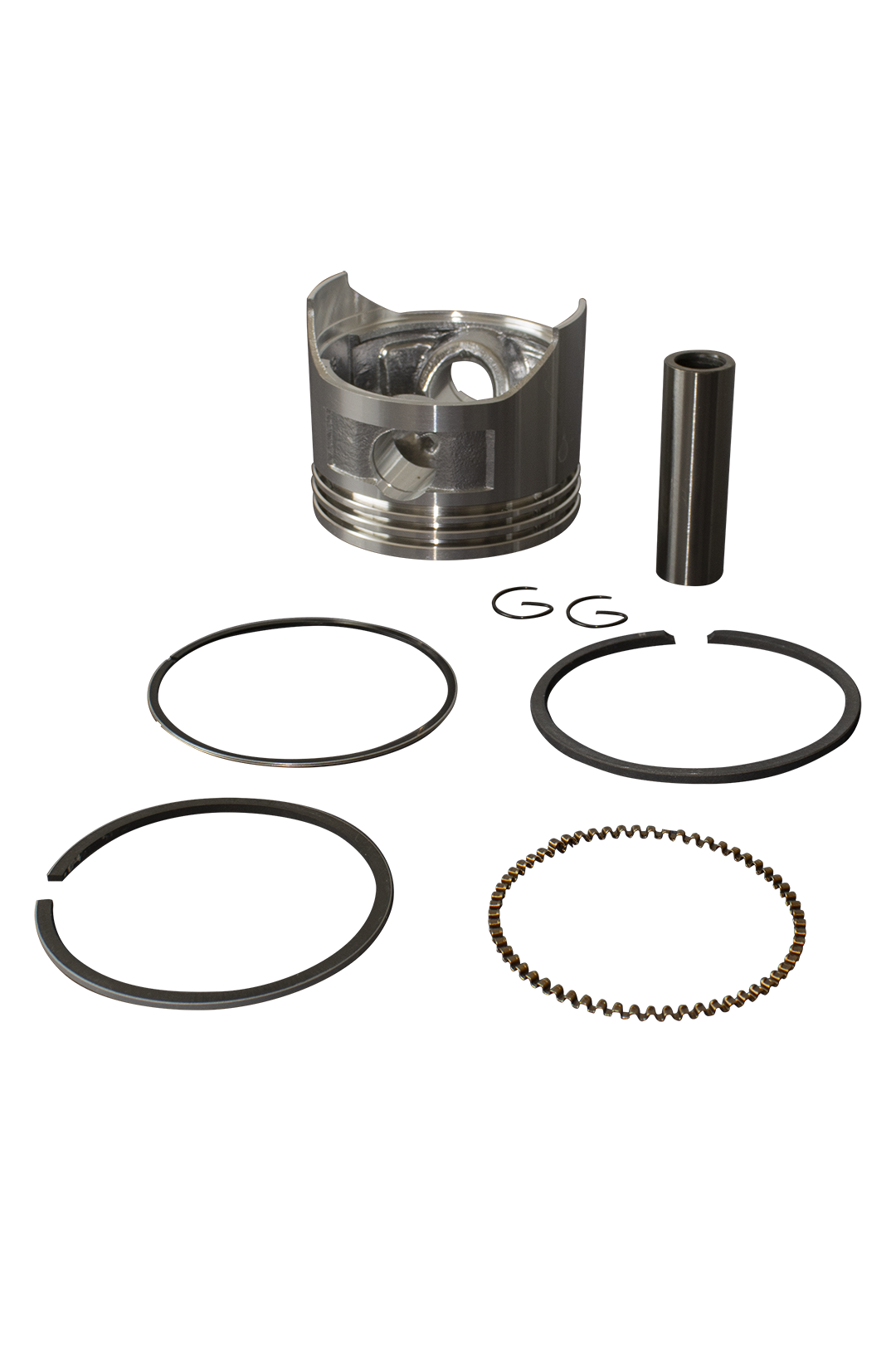 PISTON CON ANILLOS GX-240 STD.