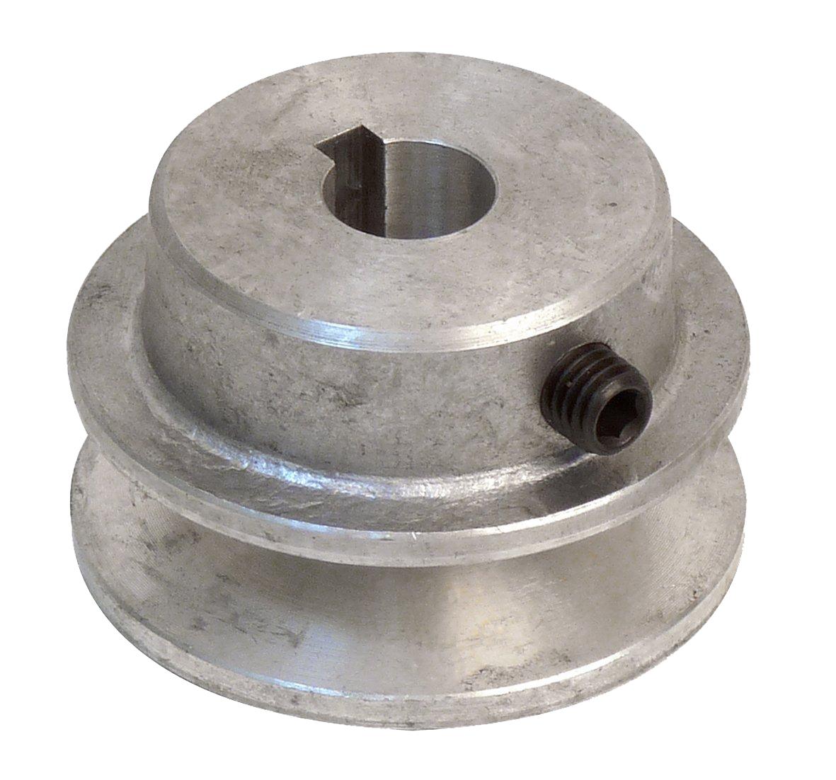 POLEA DE MOTOR 2" POR 5/8" ALUMINIO.
