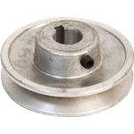 POLEA DE MOTOR 5 1/2" POR 5/8" ALUMINIO.