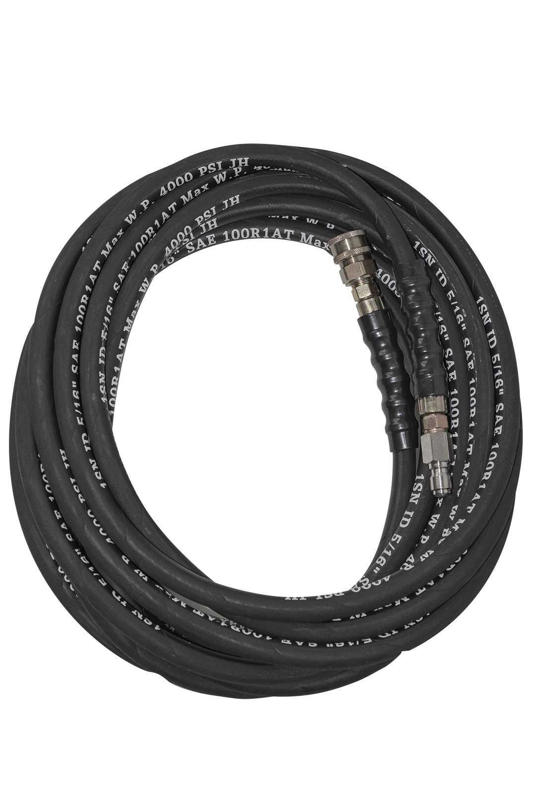 MANGUERA PARA HIDROLAVADORA DE ALTA PRESION MAX 4350 PSI 30MPa MAX 80ºC , CONECTOR 3/8 LARGO 10 METROS.