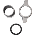 ESPIGA DE CONECTOR RAPIDO 2" ALUMINIO