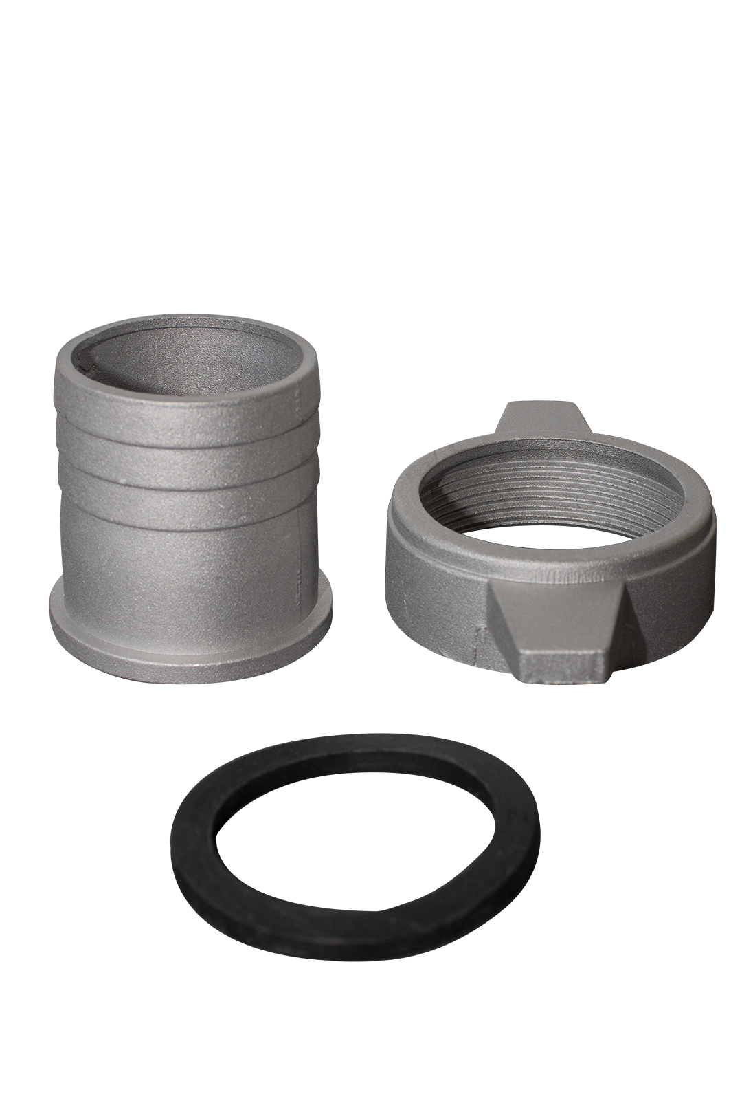 ESPIGA DE CONECTOR RAPIDO 2" ALUMINIO