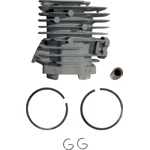CILINDRO COMPLETO 52 (CHINAS) PISTON Y ANILLOS 45M
