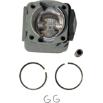 CILINDRO COMPLETO 52 (CHINAS) PISTON Y ANILLOS 45M