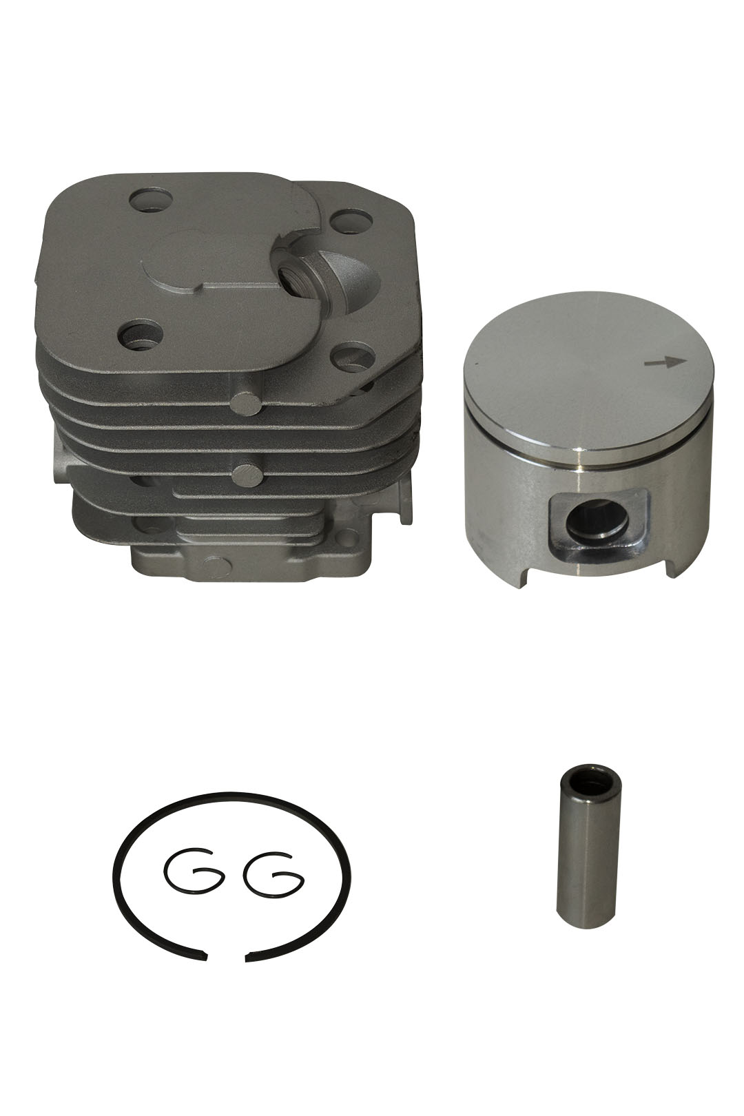 CILINDRO COMPLETO HUSQ 61 PISTON Y ANILLOS 48MM