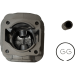 CILINDRO COMPLETO HUSQ 61 PISTON Y ANILLOS 48MM