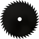 DISCO PARA DESMALEZADORA 40T OD 10" ID 1"