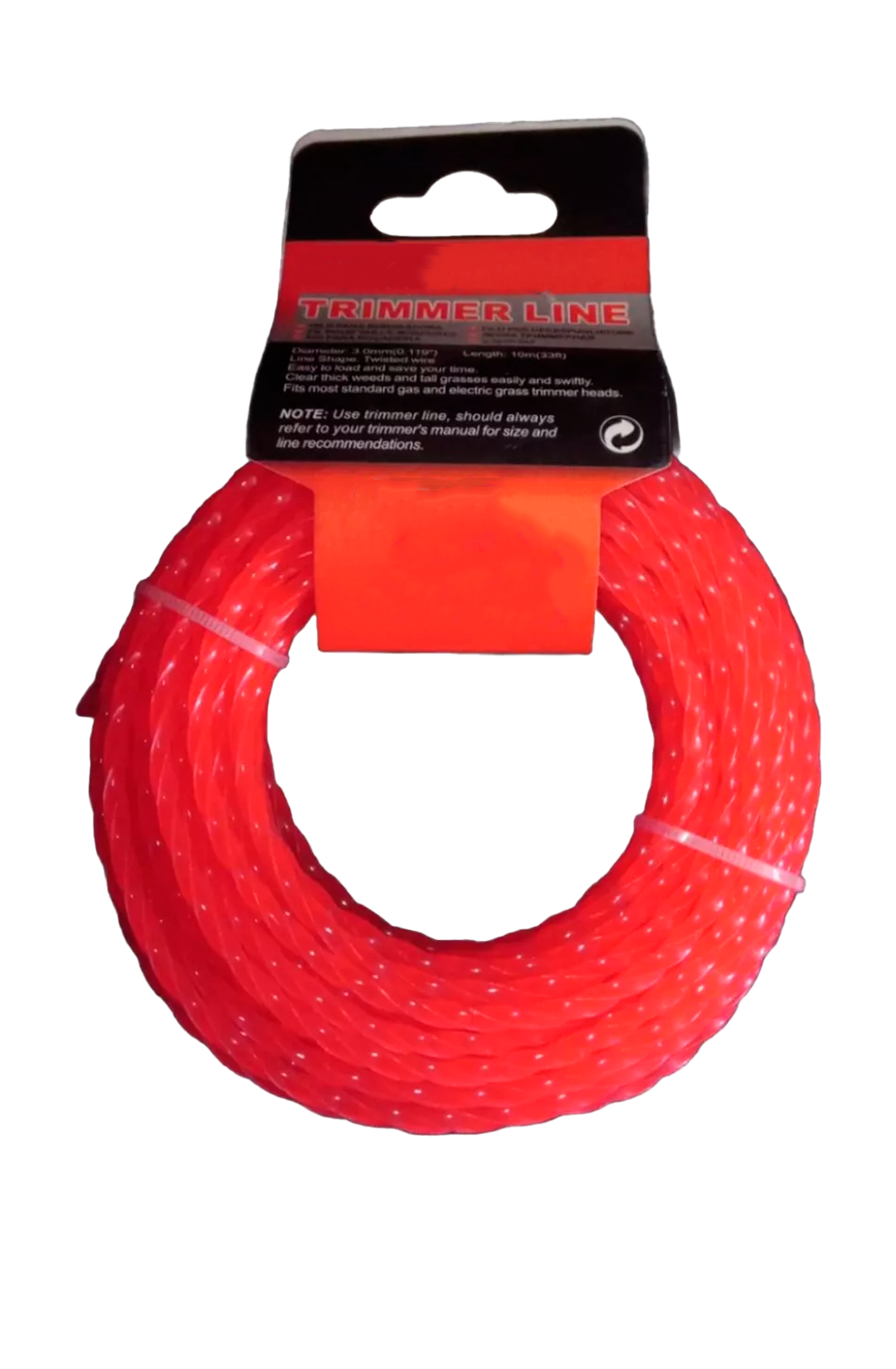 HILO ESPIRAL PARA DESBROZADORA 35M CAL.2.8MM PUNTA