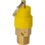VALVULA DE SEGURIDAD ECONOMICA DE 1/4" 200 PSI.