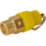 VALVULA DE SEGURIDAD ECONOMICA DE 1/4" 200 PSI.