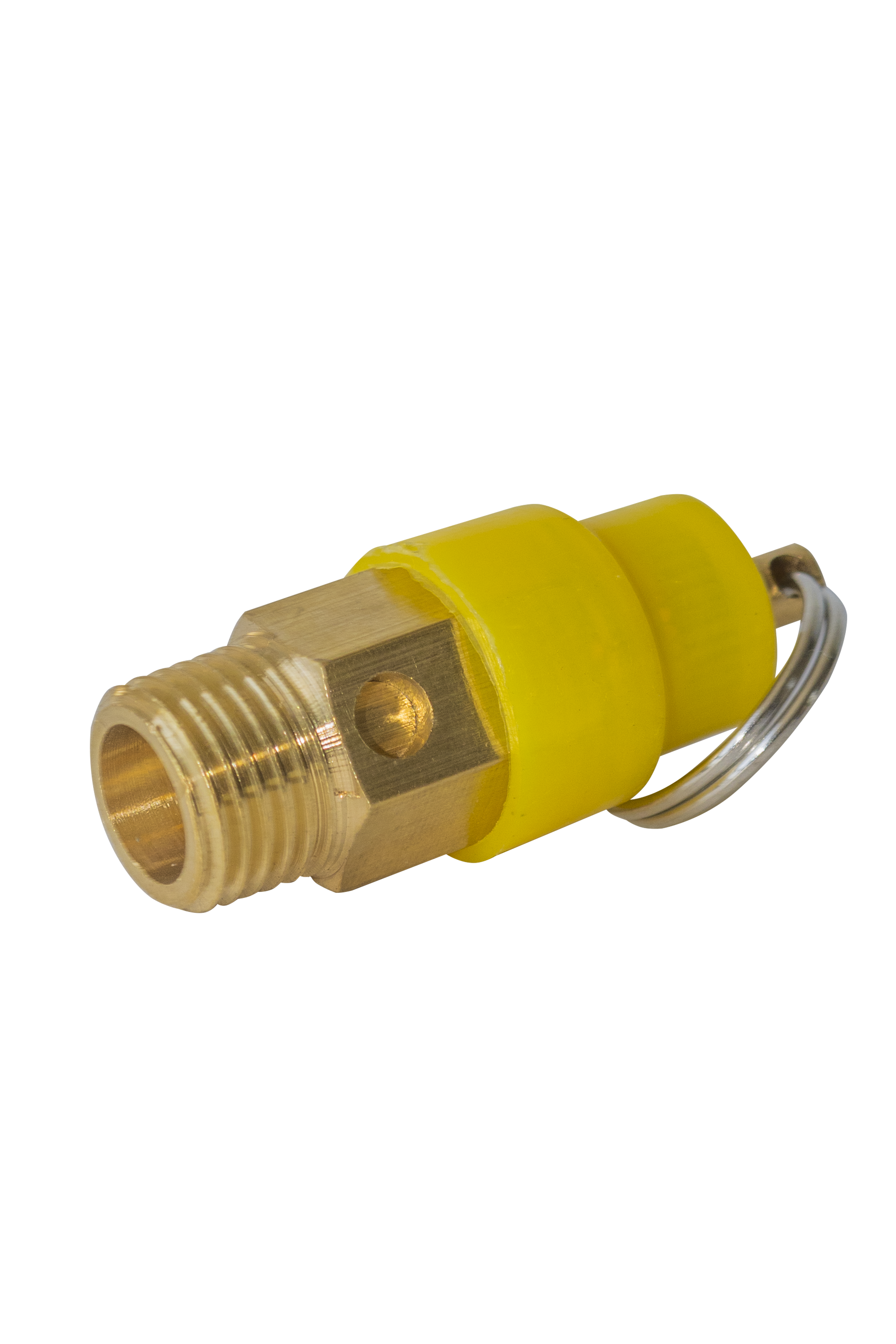VALVULA DE SEGURIDAD ECONOMICA DE 1/4" 200 PSI.