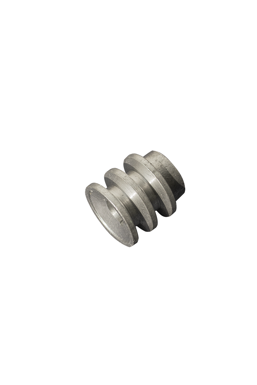 POLEA DE ALUMINIO 2" DE 2 RANURA EN A, CENTRO DE 3/4"