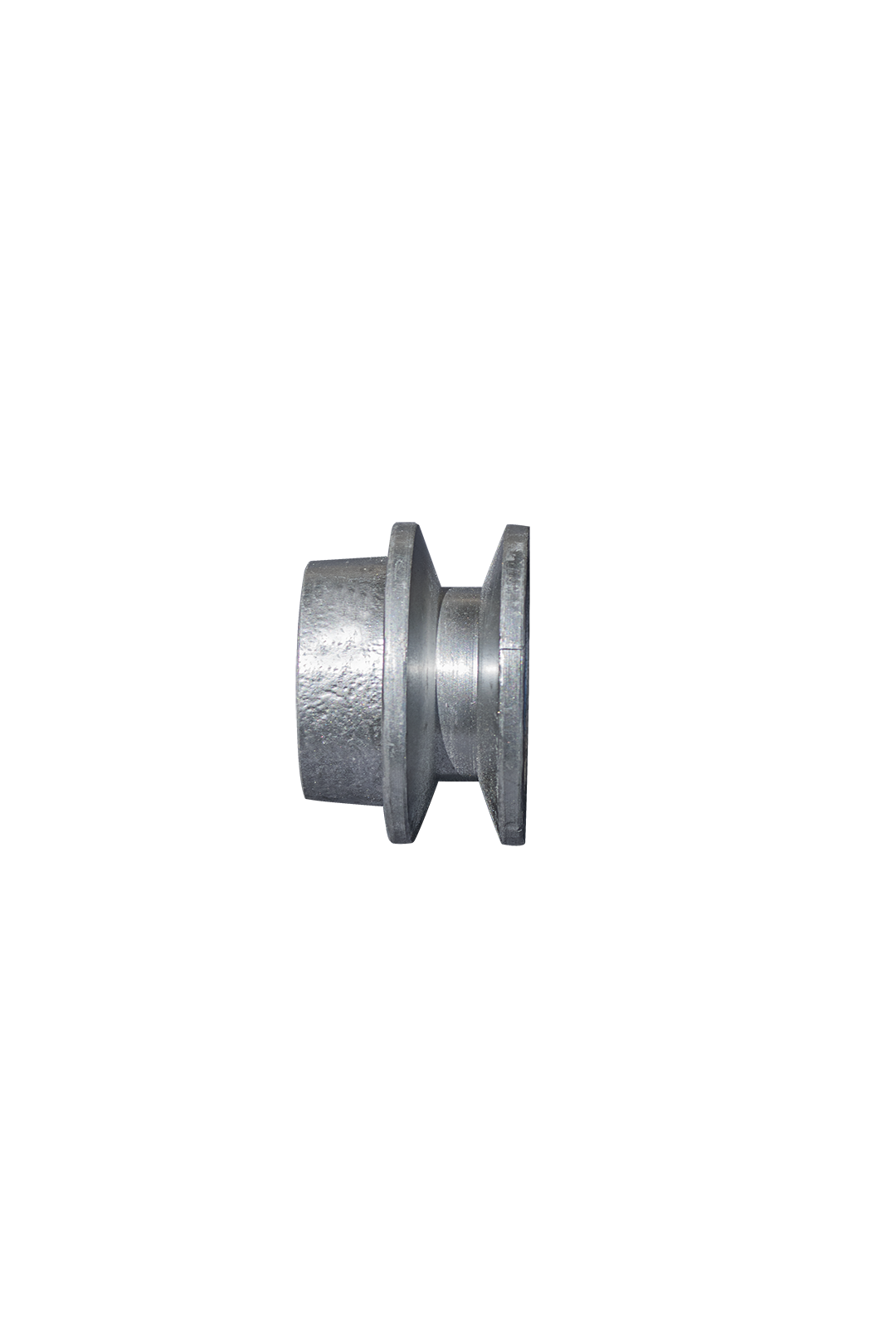 POLEA DE ALUMINIO 2.5" DE 1 RANURA EN B, CENTRO DE 5/8"