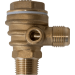 CHECK DE ANGULO 1/2 POR 1/2 REFORZADA 16 BAR 200 PSI MAX
