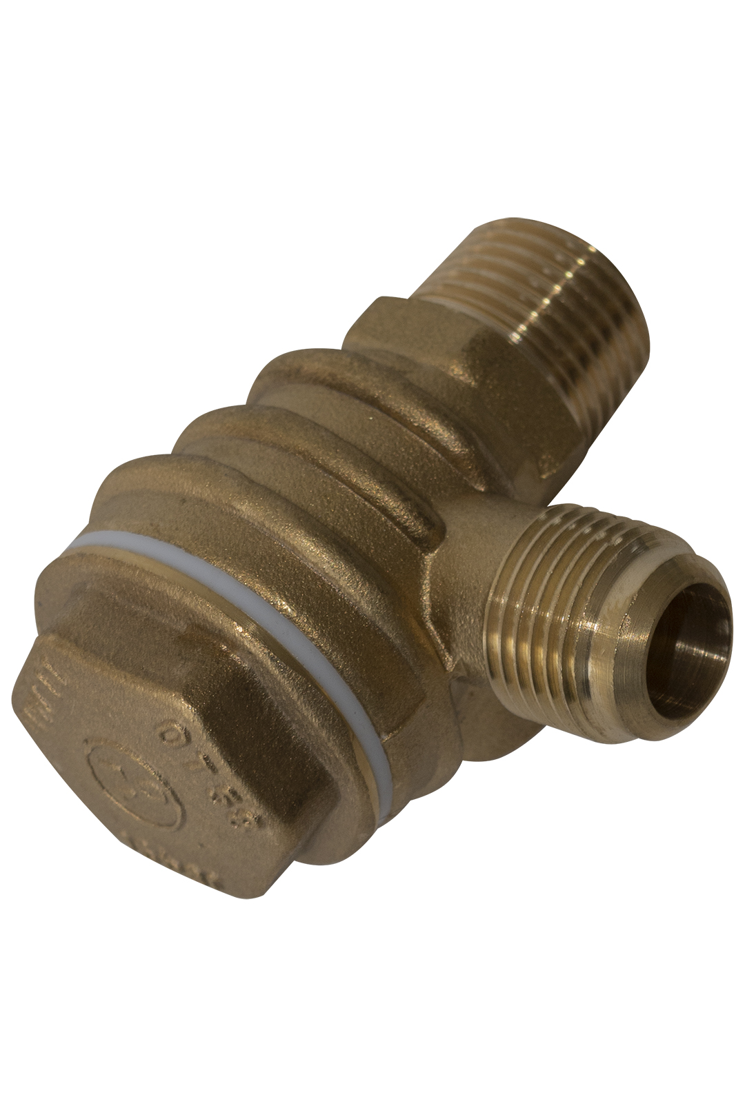 CHECK DE ANGULO 1/2 POR 1/2 REFORZADA 16 BAR 200 PSI MAX