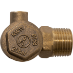 CHECK DE ANGULO 1/2 POR 1/2 REFORZADA 16 BAR 200 PSI MAX