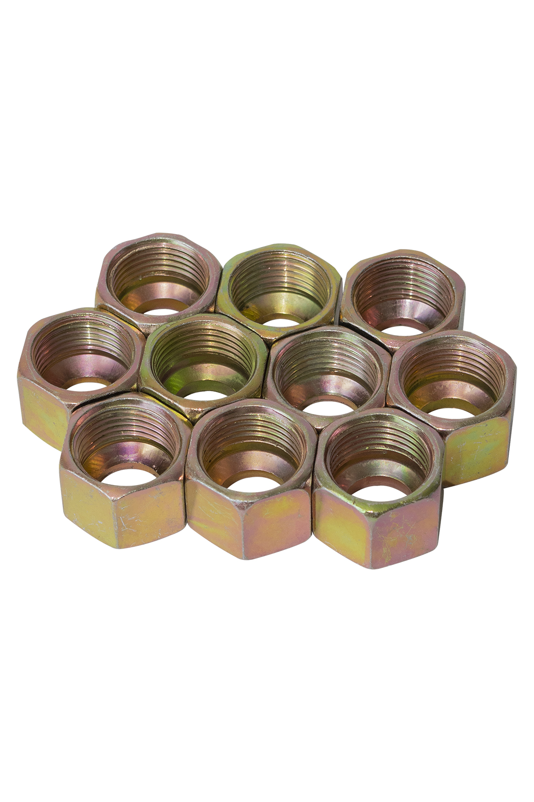 TUERCA CAMPANA DE FIERRO DE 1/2" PARA CHECK DE ANGULO