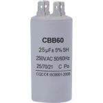 CAPACITOR REDONDO CON TERMINAL 25UF