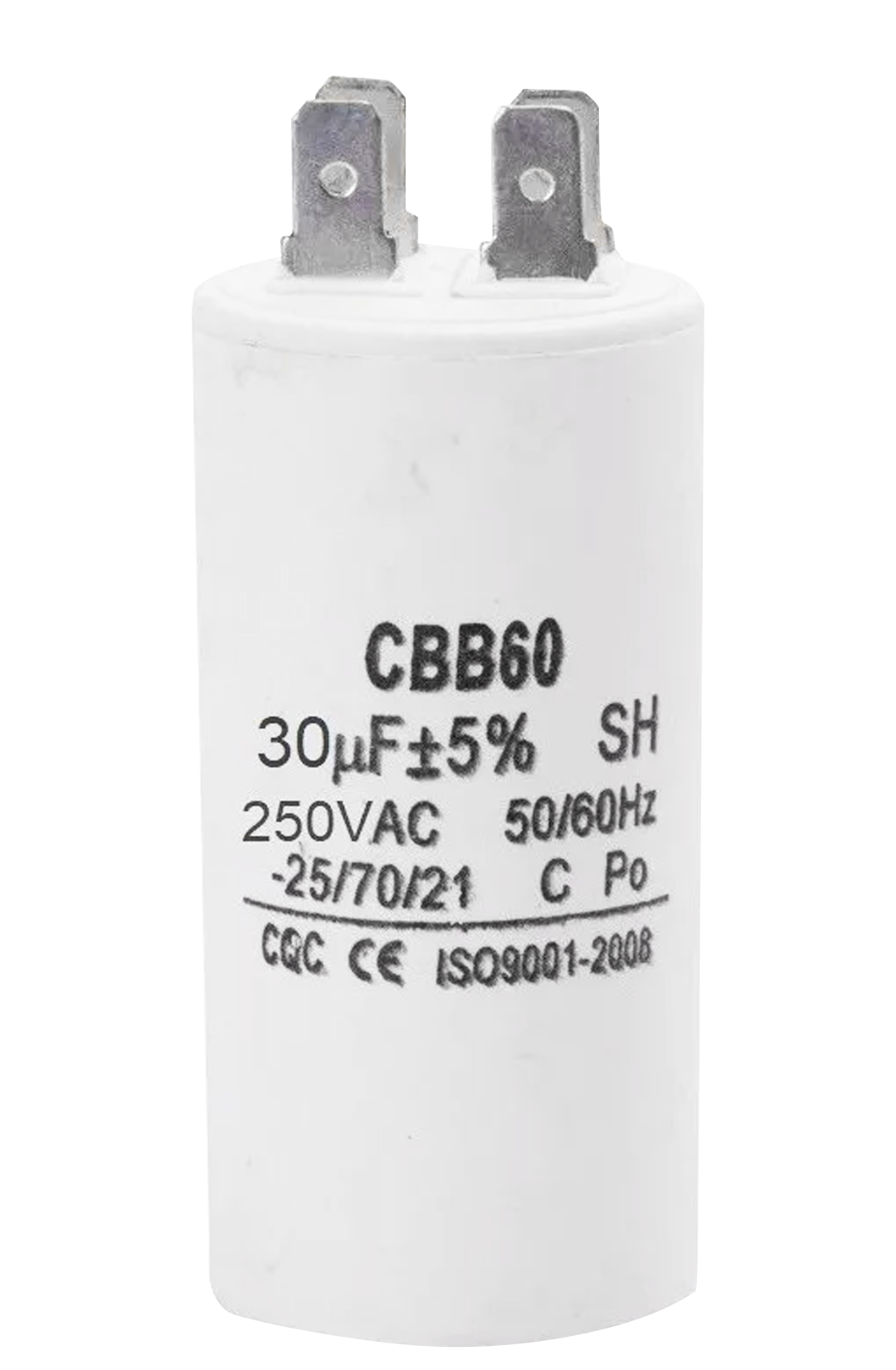 CAPACITOR REDONDO CON TERMINAL 30UF