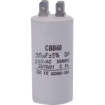 CAPACITOR REDONDO CON TERMINAL 35UF
