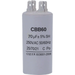 CAPACITOR REDONDO CON TERMINAL 70UF