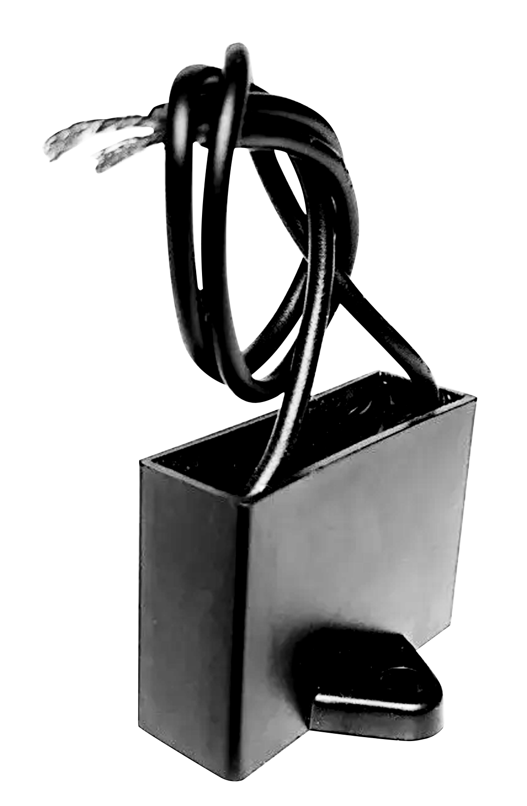 CAPACITOR DE TRABAJO CUADRADO CON CABLE DE 5UF